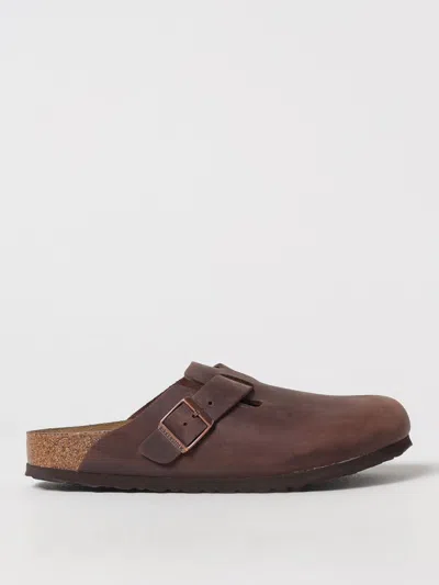 BIRKENSTOCK SHOES BIRKENSTOCK MEN COLOR BROWN,G68554032