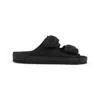 Birkenstock Cosny Double-strap Nylon Sandals In Black