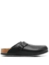 Birkenstock Closed-toe Moulded Mules In Black