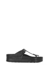 Birkenstock Gizeh Platform - Flip-flops With Platform In Black