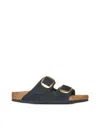 Birkenstock Arizona Birko-flor Sandal In Black