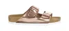 Birkenstock Arizona Soft Footbed Leather Sandal In Pink