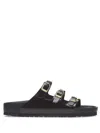 Birkenstock Sandals Florida In Black