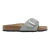 Birkenstock Madrid Big Buckle Sandals In Gold
