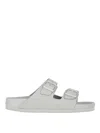 Birkenstock Arizona Eva Slides Narrow Fit In Grey