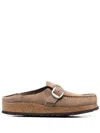 Birkenstock Sabots Buckley En Cuir In Multi