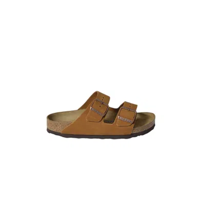 Birkenstock Suede Arizona Sandals Mink Brown