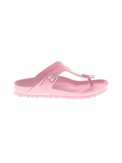 Pre-owned Birkenstock Sandals In Pink