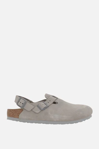 Birkenstock Tokio Clog In Stone Coin