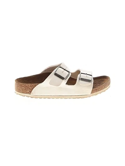 Pre-owned Birkenstock Kids' Sandals In White