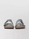 Birkenstock Sandals With Cork Sole And Open Toe