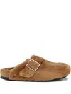 Birkenstock Becomes Berlin Boston Shearling 1774 In Brown