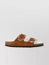 Birkenstock Arizona Shearling Sandal In Brown