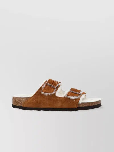 BIRKENSTOCK SHEARLING SLIPPERS EVA SOLE