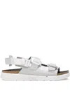 Birkenstock Shinjuku Buckle-strap Sandals In White