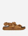 Birkenstock Shinjuku Natural Leather Sandals In Brown