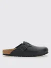 Birkenstock Boston 2.0 Pro Leather Slippers In Black