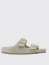 Birkenstock Round Toe Slippers In Neutral