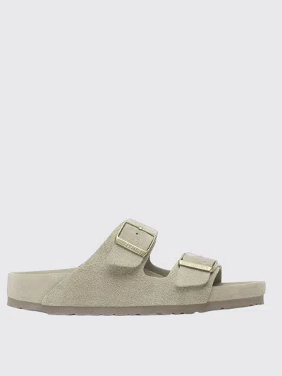 BIRKENSTOCK FLAT SANDAL BIRKENSTOCK WOMAN COLOR BEIGE,H39771022