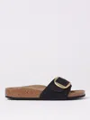 Birkenstock Brown Madrid Big Buckle Sandals In Schwarz