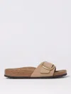 Shop Birkenstock Flat Sandals  Woman Color Sand