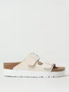 Birkenstock Flat Sandals  Woman Color White In White