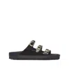 Birkenstock Sandals Florida In Black