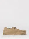 Birkenstock Utti Lace Suede Derby Shoes In Brown