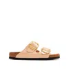 Birkenstock Arizona Big Buckle Sandals In Neutral