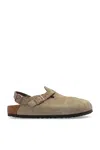 Birkenstock Taupe Regular Tokio Ii Loafers In Green