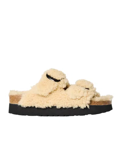 Birkenstock Simple Flat Shoes In Black
