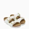 Birkenstock Slide Arizona White In White