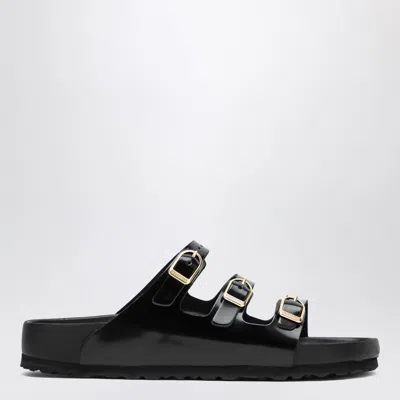BIRKENSTOCK SLIDE FLORIDA DBUCKLE EXQUISITE LUCIDA NERA