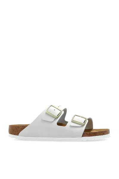 Birkenstock Slides Arizona Bs In Bianco