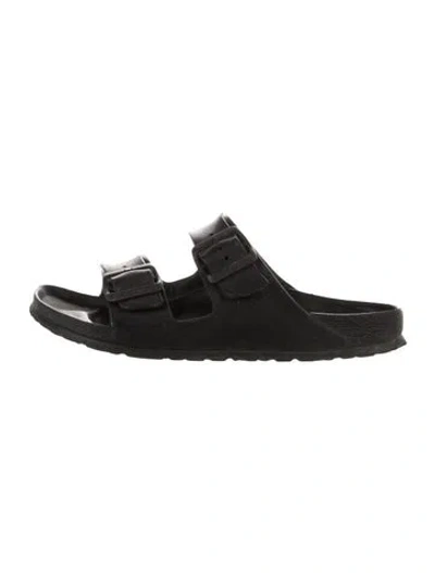 Pre-owned Birkenstock Slides In Black