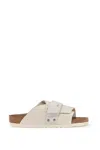 Birkenstock Kyoto Touch-strap Sandals In White