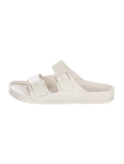 Pre-owned Birkenstock Slides In Neutral