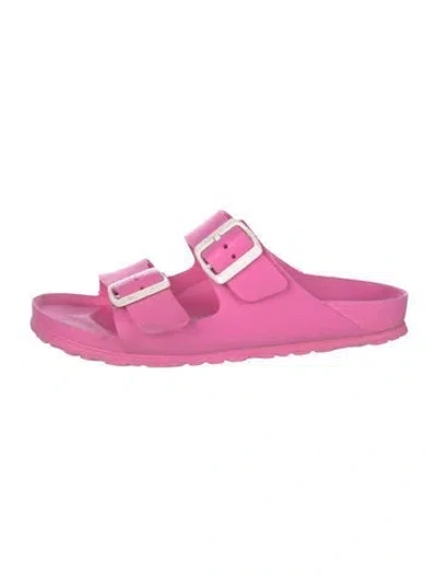 Pre-owned Birkenstock Slides In Pink