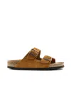 Birkenstock Arizona Suede Leather Slippers