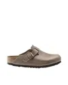Birkenstock Boston Oiled Nubuck Leather Unisex Clogs