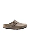 Birkenstock Boston Oiled Nubuck Leather Unisex Clogs