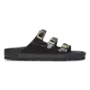 Birkenstock Florida Dbuckle Exquisite Shine Fit S Shoes