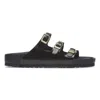 Birkenstock Florida Dbuckle Exquisite Shine Fit S Shoes