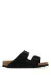 Birkenstock Arizona Double-strap Leather Slides