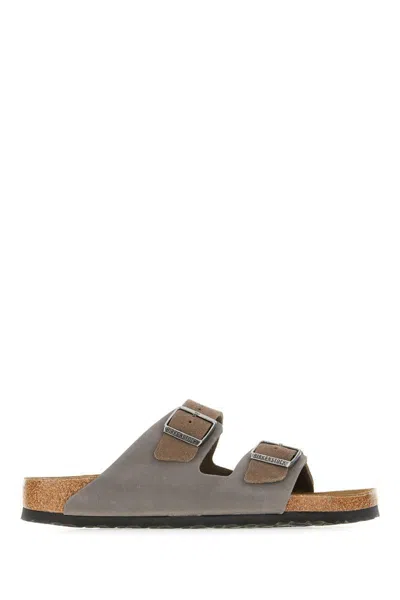 Birkenstock Slippers In Gray