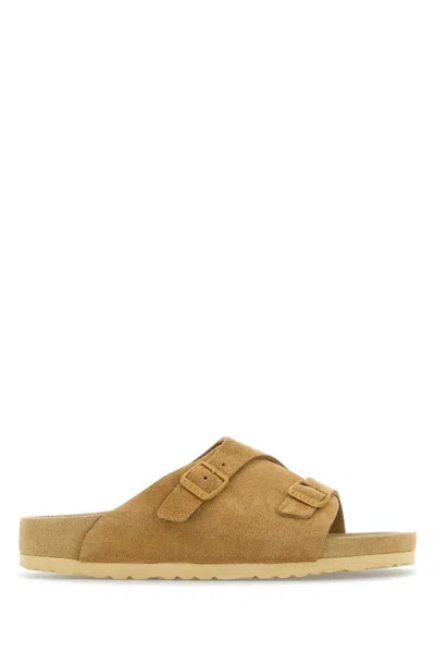 Birkenstock Slippers In Beige O Tan