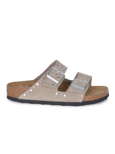 Birkenstock Slippers   "arizona" In White
