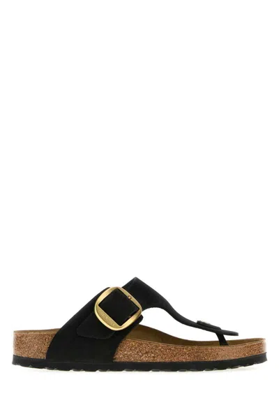 Birkenstock Slippers In Black