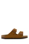 Birkenstock Arizona Slides Narrow Fit In Mink
