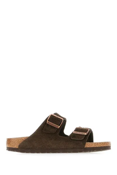 Birkenstock Slippers In Brown